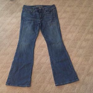 AMERICAN EAGLE Kick Boot Jeans Sz. 12 Medium Wash